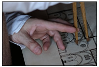 Das Arbeiten mit dem Zirkel, eine Kunst f&uumlr sich.