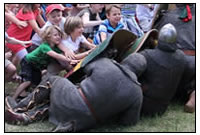 R&uumlstungen und Schilde sind faszinierend - ihre Wirksamkeit kann bei uns getestet werden.