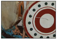 Unsere Spielleute haben eine Vielzahl verschiedener Instrumente nach historischem Vorbild selbst gebaut.