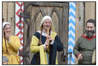 Unsere Musikanten ernten den wohlverdienten Applaus des Publikums.